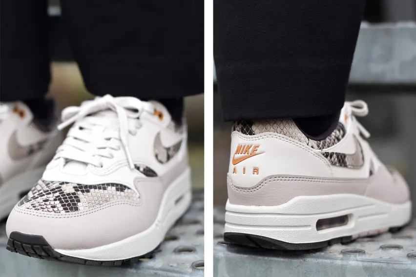 Кроссовки Nike Air Max 1 '87 Wmns «Snakeskin» - это обязательный атрибут весны 2025 года
