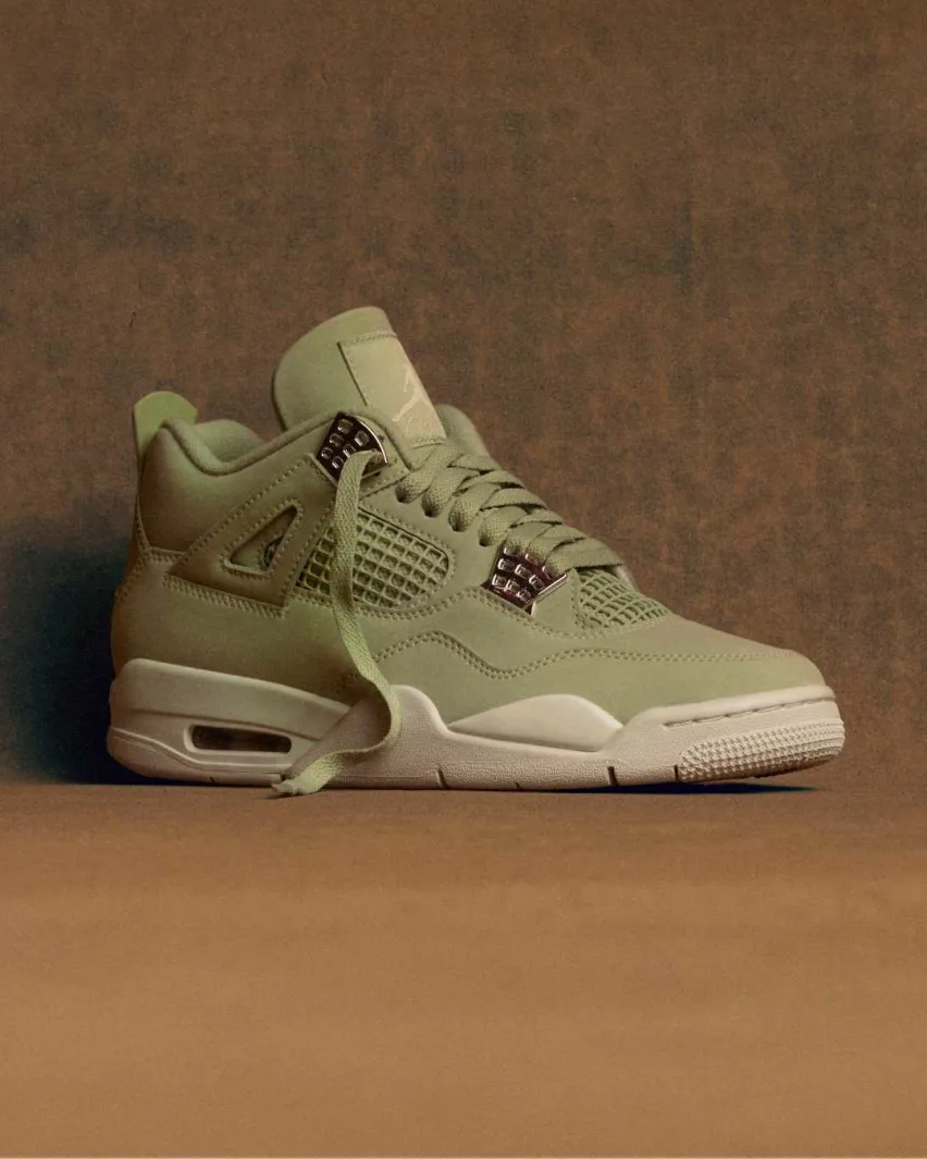 Кроссовки Air Jordan 4 Retro «Abundance» цвета «Seafoam» уже в продаже