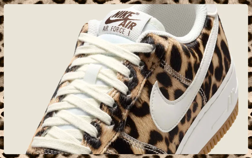 Кроссовки Nike Air Force 1 '07 "Leopard" сделают ваше лето ещё более незабываемым