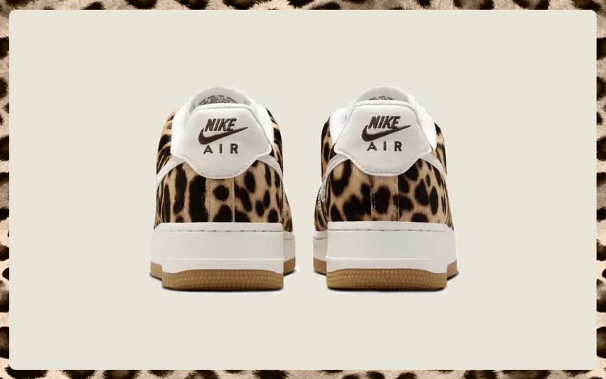 Кроссовки Nike Air Force 1 '07 "Leopard" сделают ваше лето ещё более незабываемым
