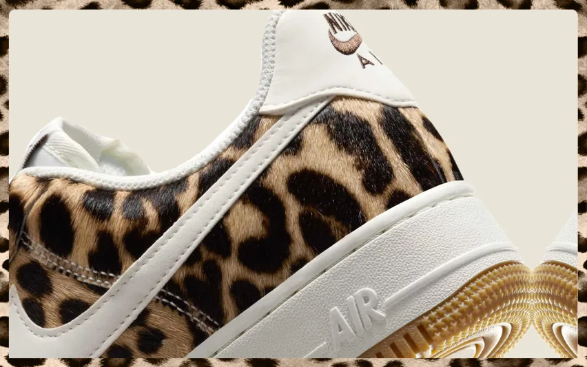 Кроссовки Nike Air Force 1 '07 "Leopard" сделают ваше лето ещё более незабываемым