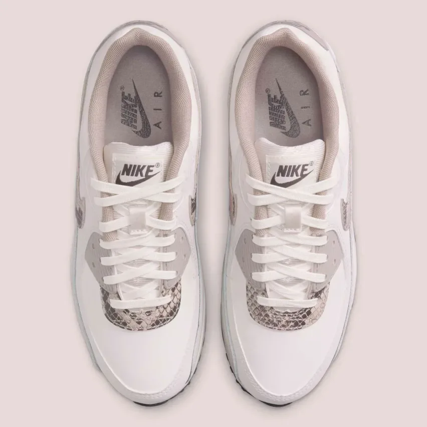 Nike предлагает кроссовки Air Max 90 в изысканной расцветке «Light Pink Snakeskin»