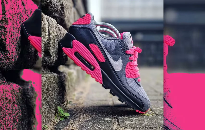 Nike Air Max 90 в яркой расцветке «Hyper Pink»