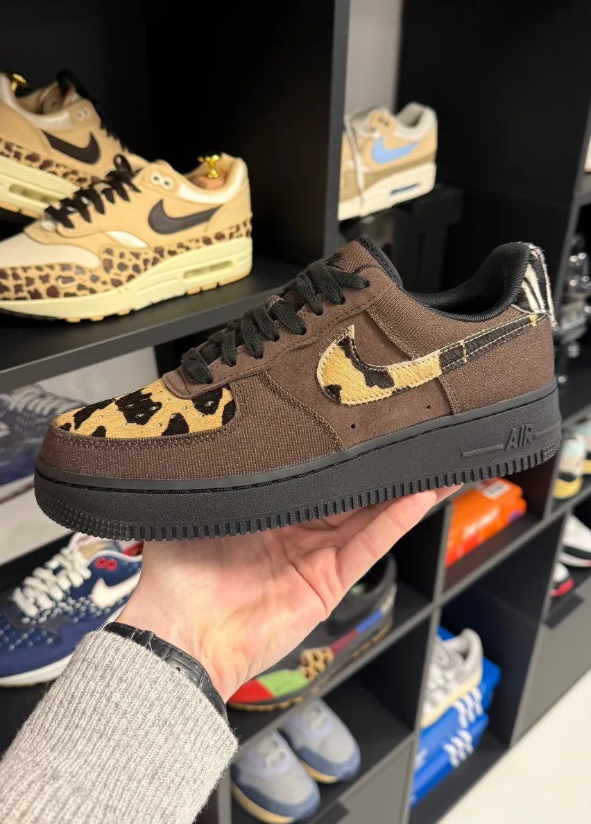 Покажите свою дикую сторону с Nike Air Force 1 '07 Wmns «Animal Print»
