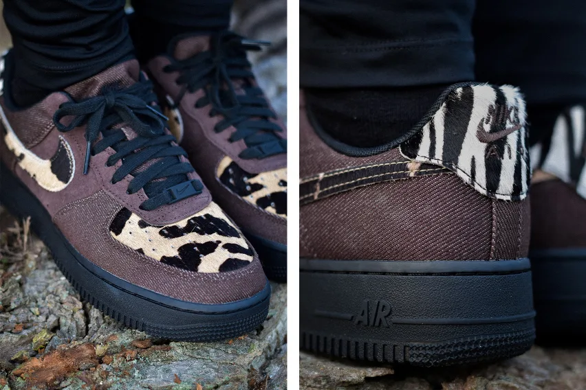Покажите свою дикую сторону с Nike Air Force 1 '07 Wmns «Animal Print»