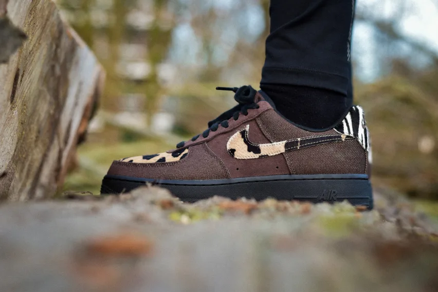 Покажите свою дикую сторону с Nike Air Force 1 '07 Wmns «Animal Print»