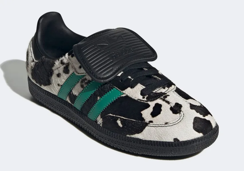Adidas делает ставку на популярный коровий принт и выпустит две новые модели Samba «Cow Print» этим летом