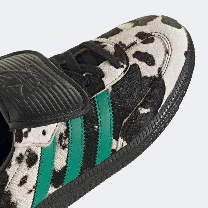 Adidas делает ставку на популярный коровий принт и выпустит две новые модели Samba «Cow Print» этим летом