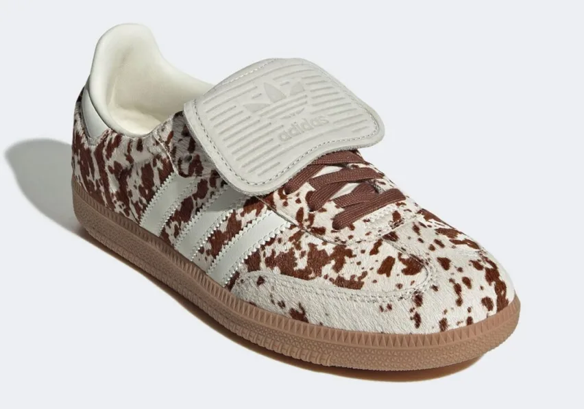 Adidas делает ставку на популярный коровий принт и выпустит две новые модели Samba «Cow Print» этим летом