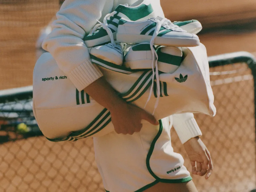 Sporty & Rich и Adidas выпускают новые кроссовки Blanc и Adizero - идеальный вариант для игры на теннисном корте и за его пределами