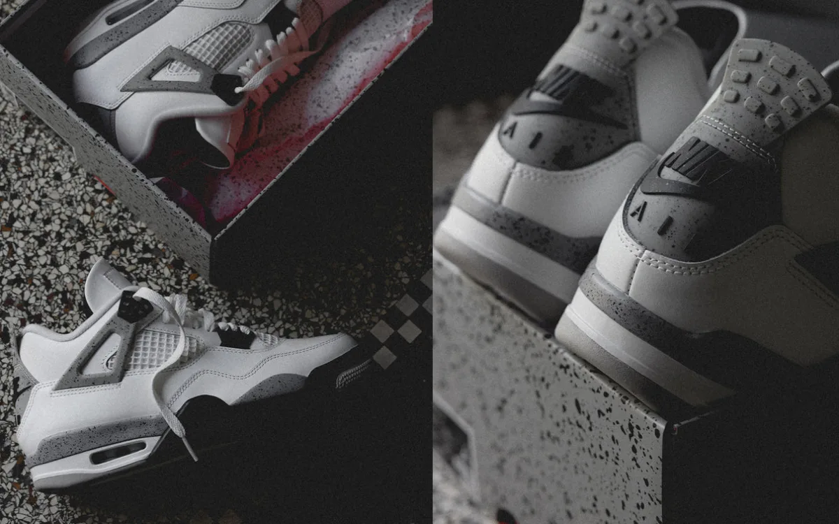 Air Jordan 4 «White Cement»