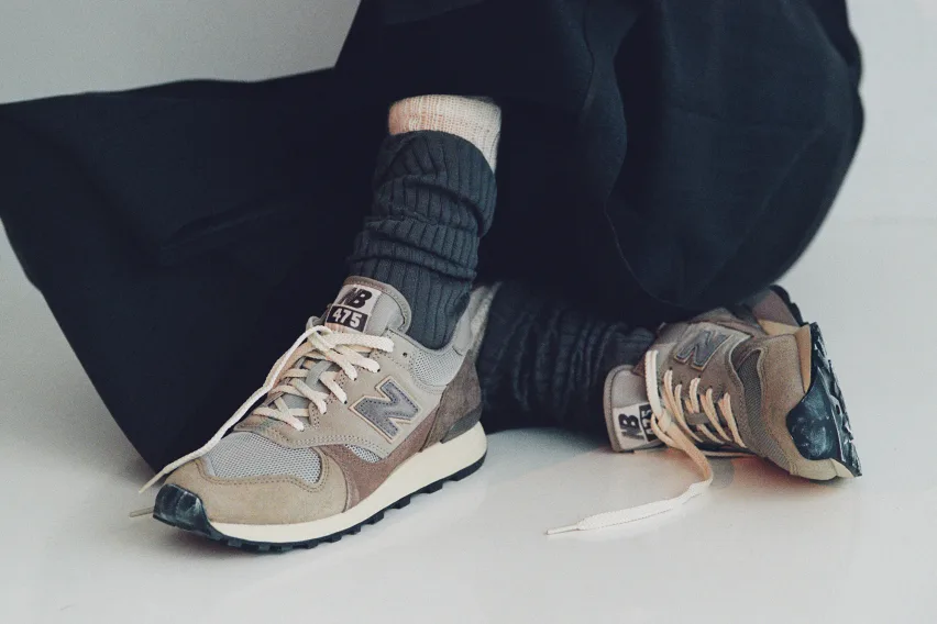 AURALEE и New Balance привносят лёгкие ретро-нотки в модели 475 «Aloe Wash» и «London Fog»