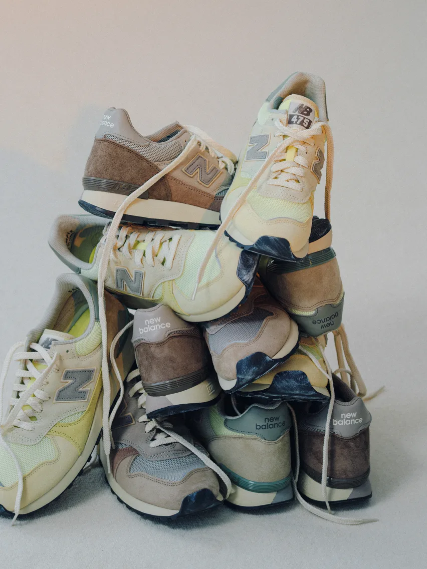 AURALEE и New Balance привносят лёгкие ретро-нотки в модели 475 «Aloe Wash» и «London Fog»