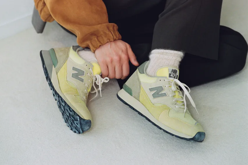 AURALEE и New Balance привносят лёгкие ретро-нотки в модели 475 «Aloe Wash» и «London Fog»