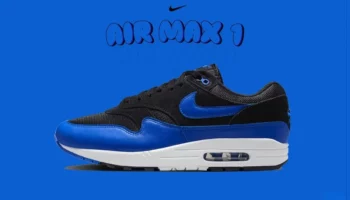 Nike Air Max 1 «Black Hyper Royal»