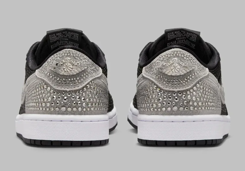 Swarovski и Jordan выпускают одни из самых роскошных Jordan 1 - AJ1 Low «Stealth»