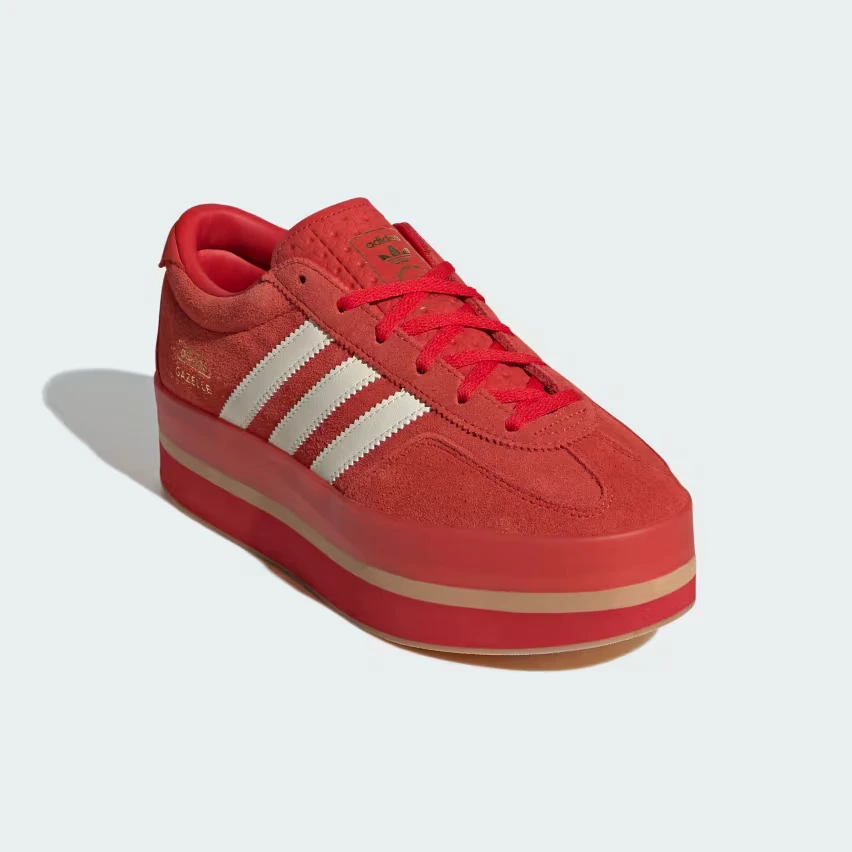 Adidas выводит кроссовки Gazelle на новый уровень, представив версию «Stack» в трёх цветовых решениях