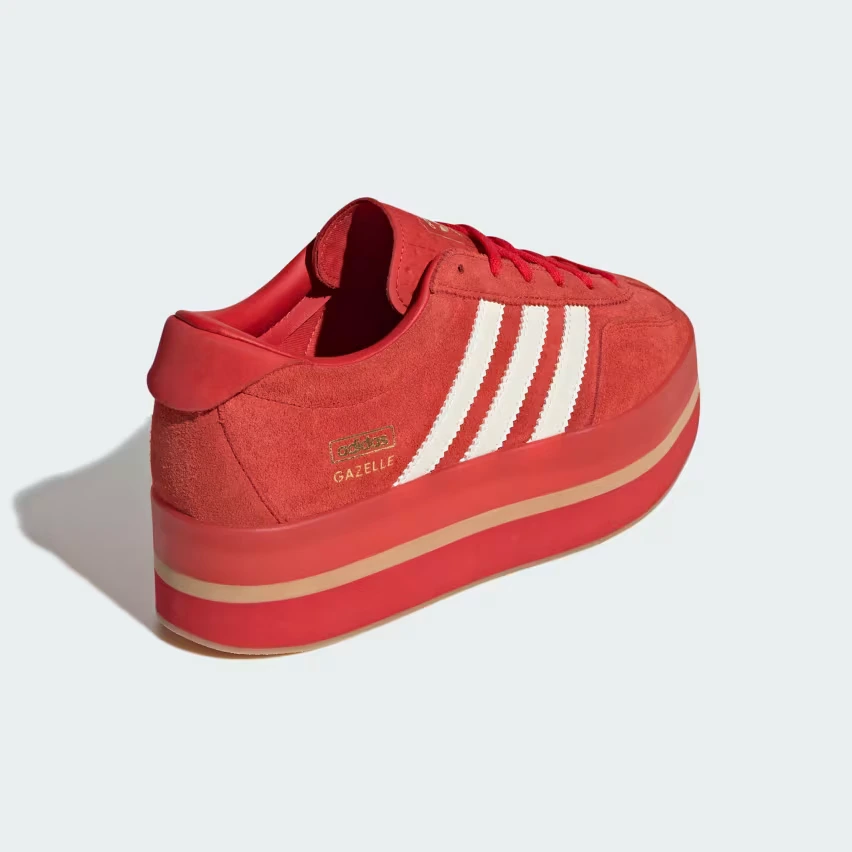 Adidas выводит кроссовки Gazelle на новый уровень, представив версию «Stack» в трёх цветовых решениях