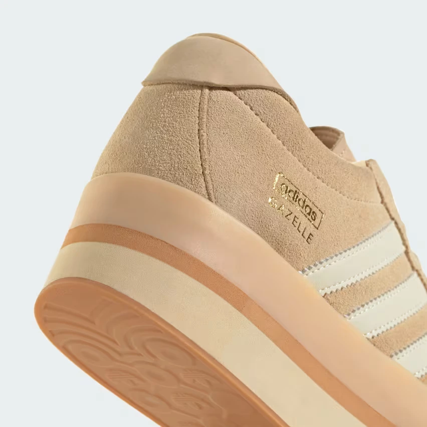 Adidas выводит кроссовки Gazelle на новый уровень, представив версию «Stack» в трёх цветовых решениях