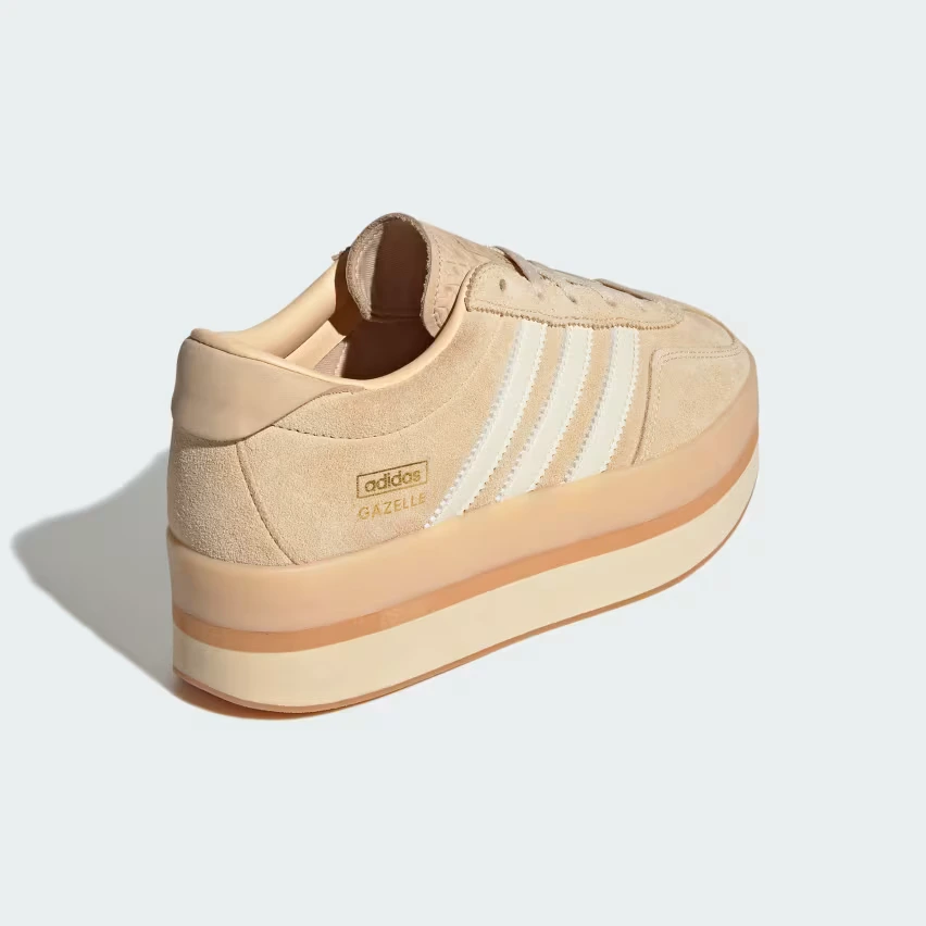 Adidas выводит кроссовки Gazelle на новый уровень, представив версию «Stack» в трёх цветовых решениях