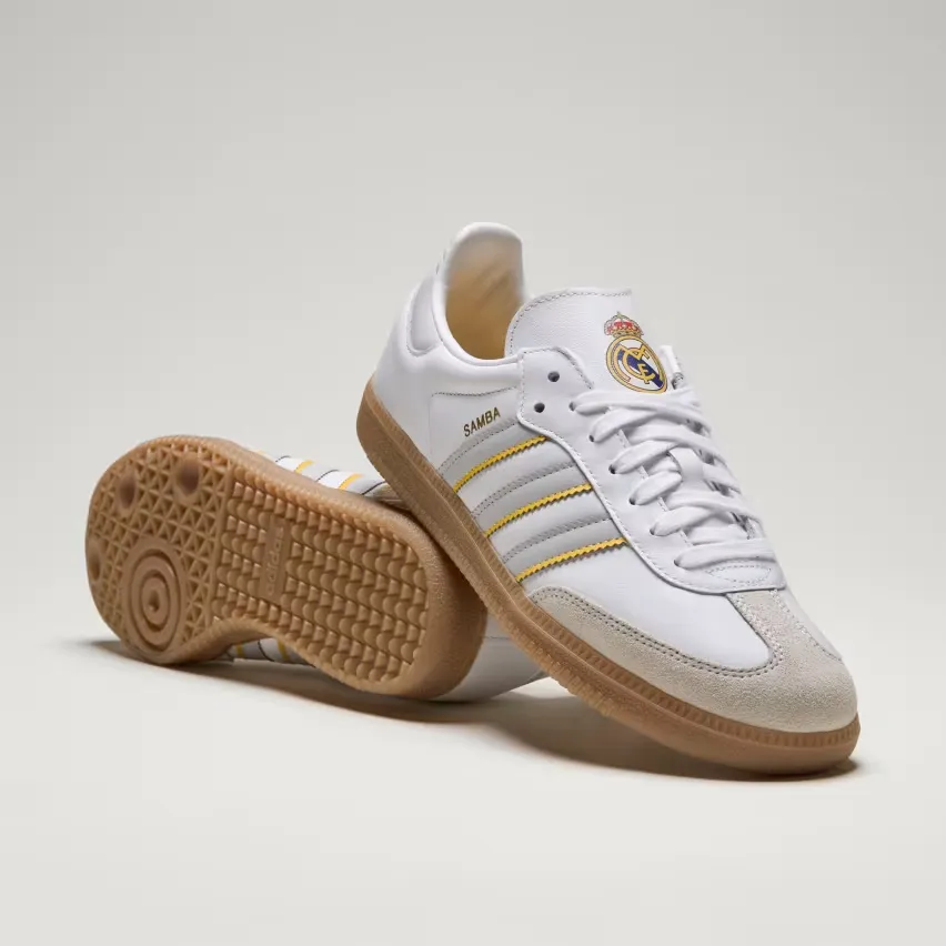 Специальная модель Adidas Samba для фанатов «Реал Мадрид»