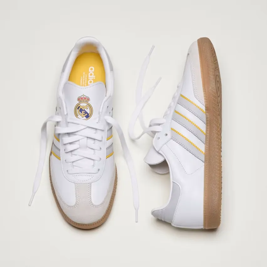 Специальная модель Adidas Samba для фанатов «Реал Мадрид»