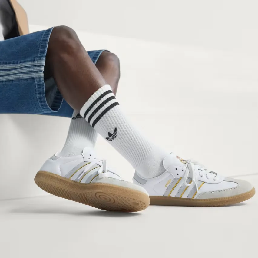 Специальная модель Adidas Samba для фанатов «Реал Мадрид»