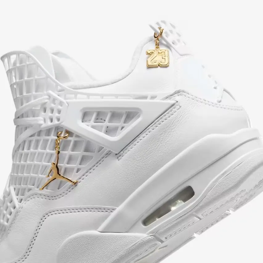 Air Jordan 4 Net в цветовой гамме «White»