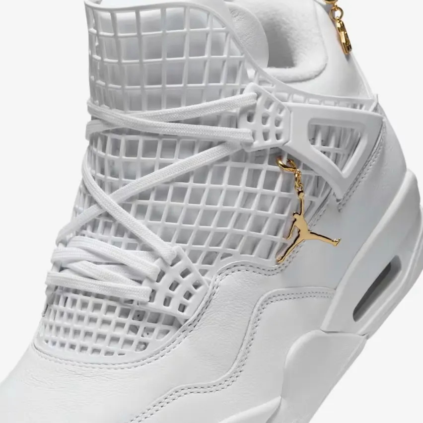 Air Jordan 4 Net в цветовой гамме «White»