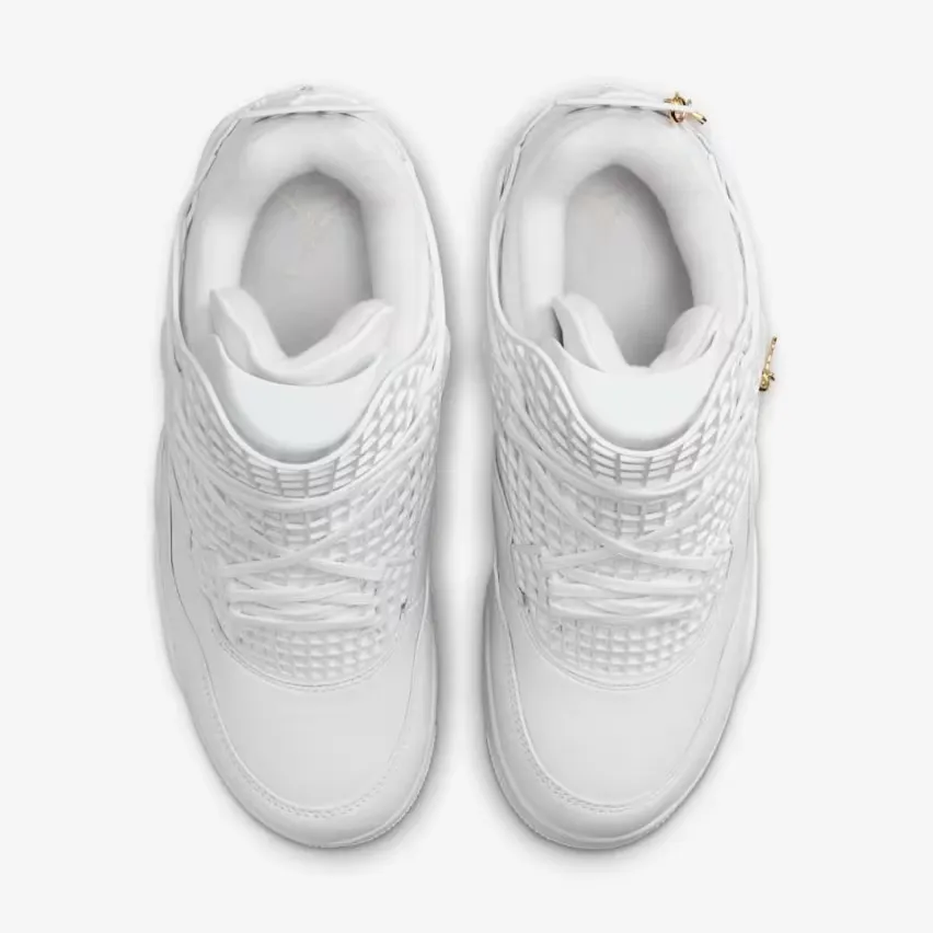 Air Jordan 4 Net в цветовой гамме «White»