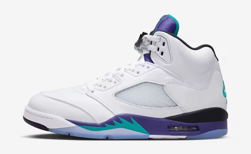 21 июня OG Air Jordan 5 "Grape" вернутся с логотипом Nike Air на пятке
