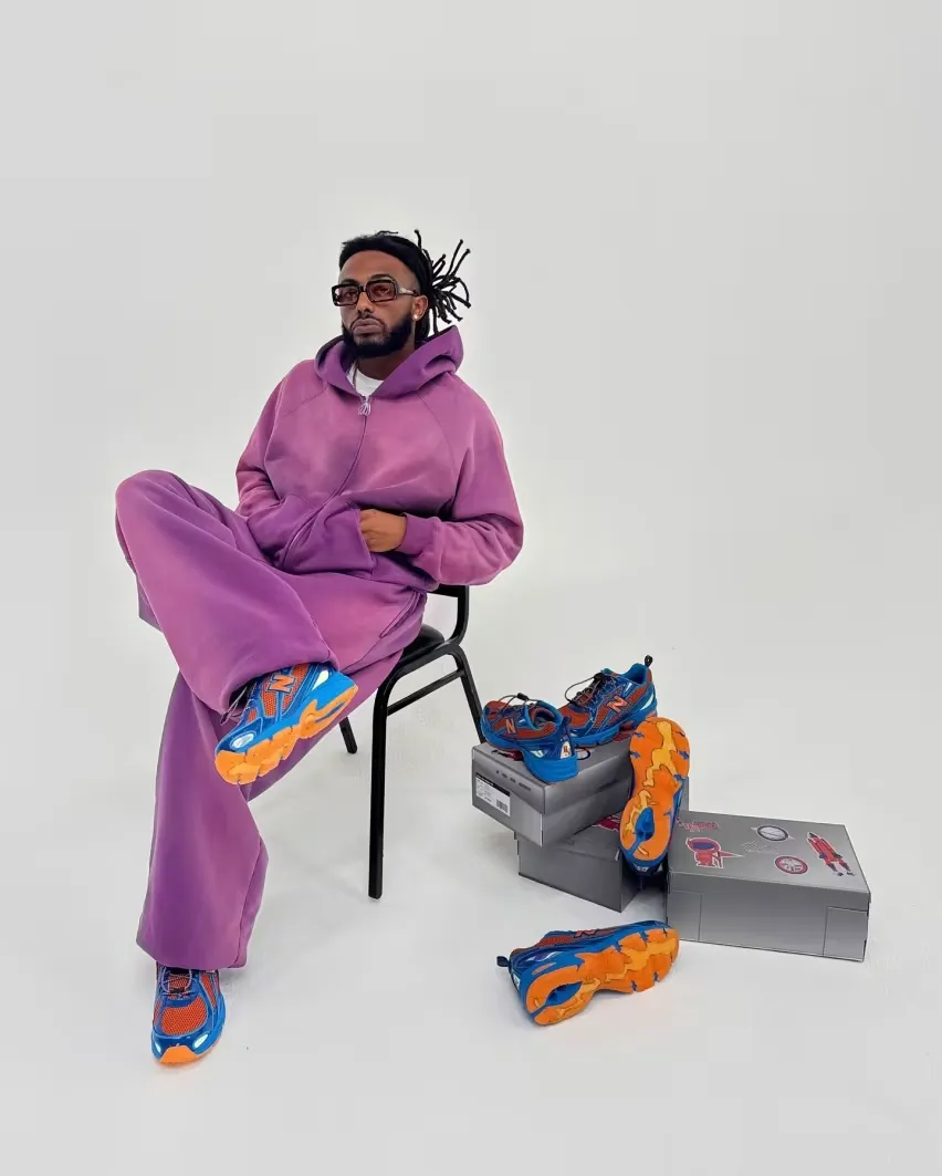 Aminé и New Balance отдают дань уважения его прошлому в модели 740 «Benson Tech»
