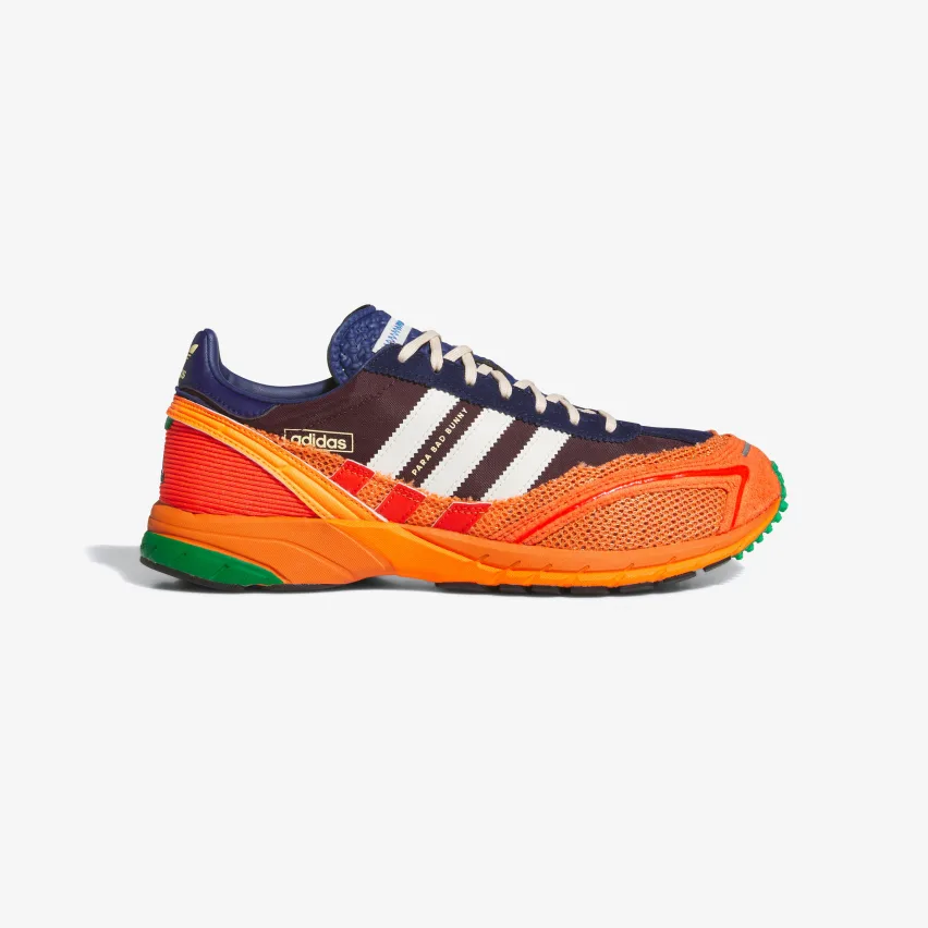 Bad Bunny и Adidas представляют три цветовых варианта кроссовок Adizero 72