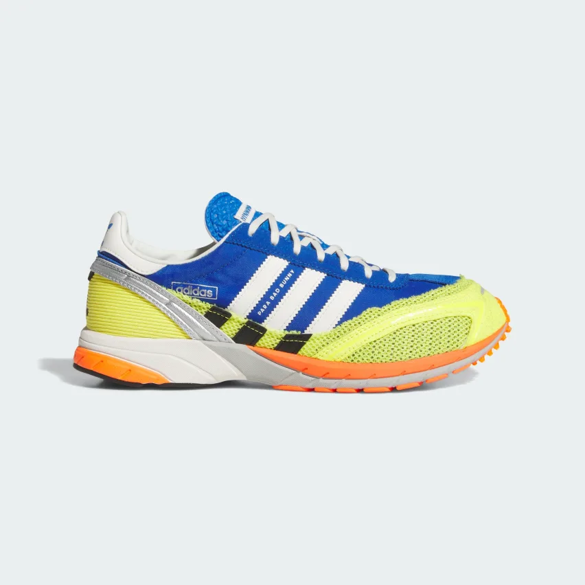 Bad Bunny и Adidas представляют три цветовых варианта кроссовок Adizero 72
