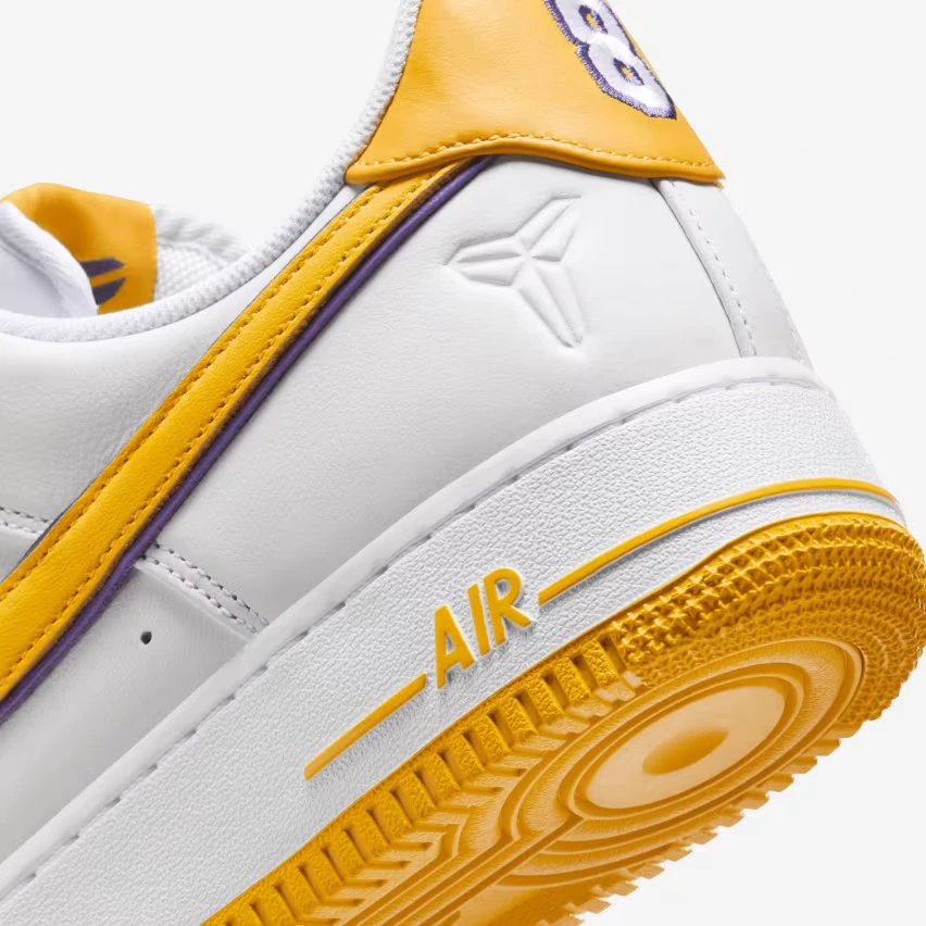 Nike отдаёт дань уважения Коби Брайанту, выпустив Nike Air Force 1 Low Retro QS «Home»