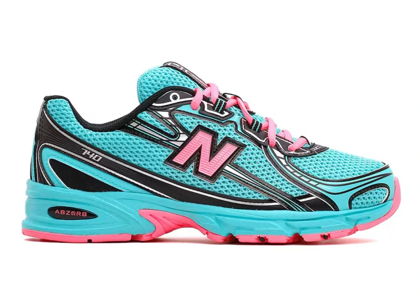 New Balance представляет яркую модель 740 «South Beach» с аппетитными оттенками арбуза