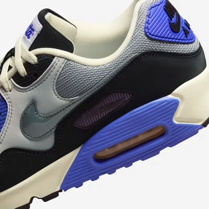 Официальные изображения и дата выхода Patta x Nike Air Max 90 Waves «Sapphire» и «Cyber»