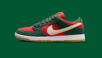 Nike SB Dunk Low Pro «Fir and Fire Red»