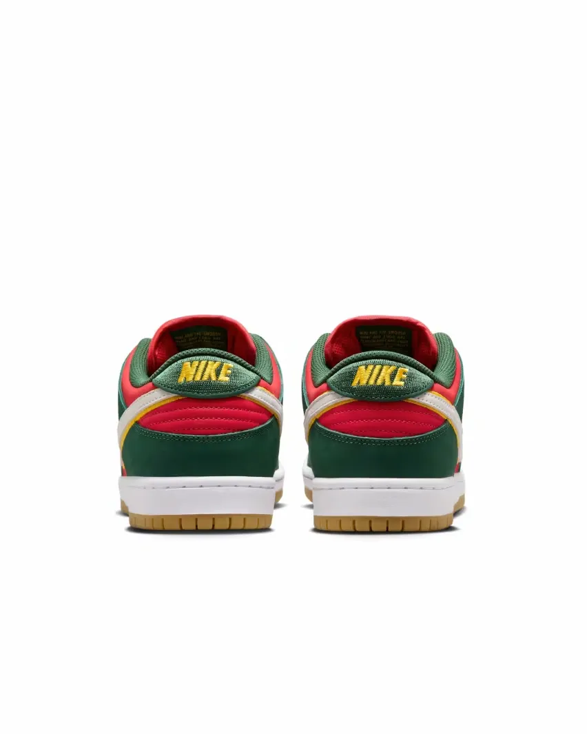 Nike черпает вдохновение у команды Seattle Supersonics для модели SB Dunk Low Pro «Fir and Fire Red»