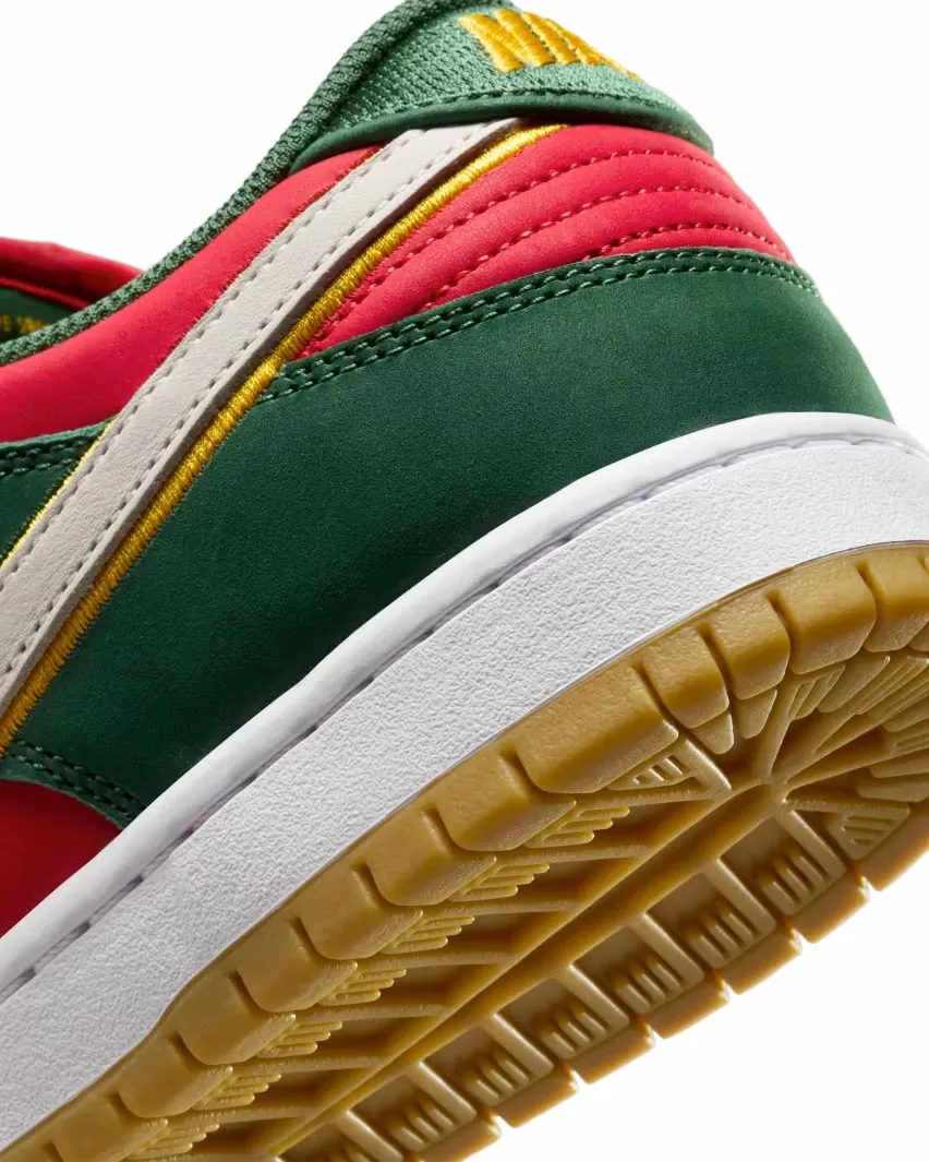 Nike черпает вдохновение у команды Seattle Supersonics для модели SB Dunk Low Pro «Fir and Fire Red»