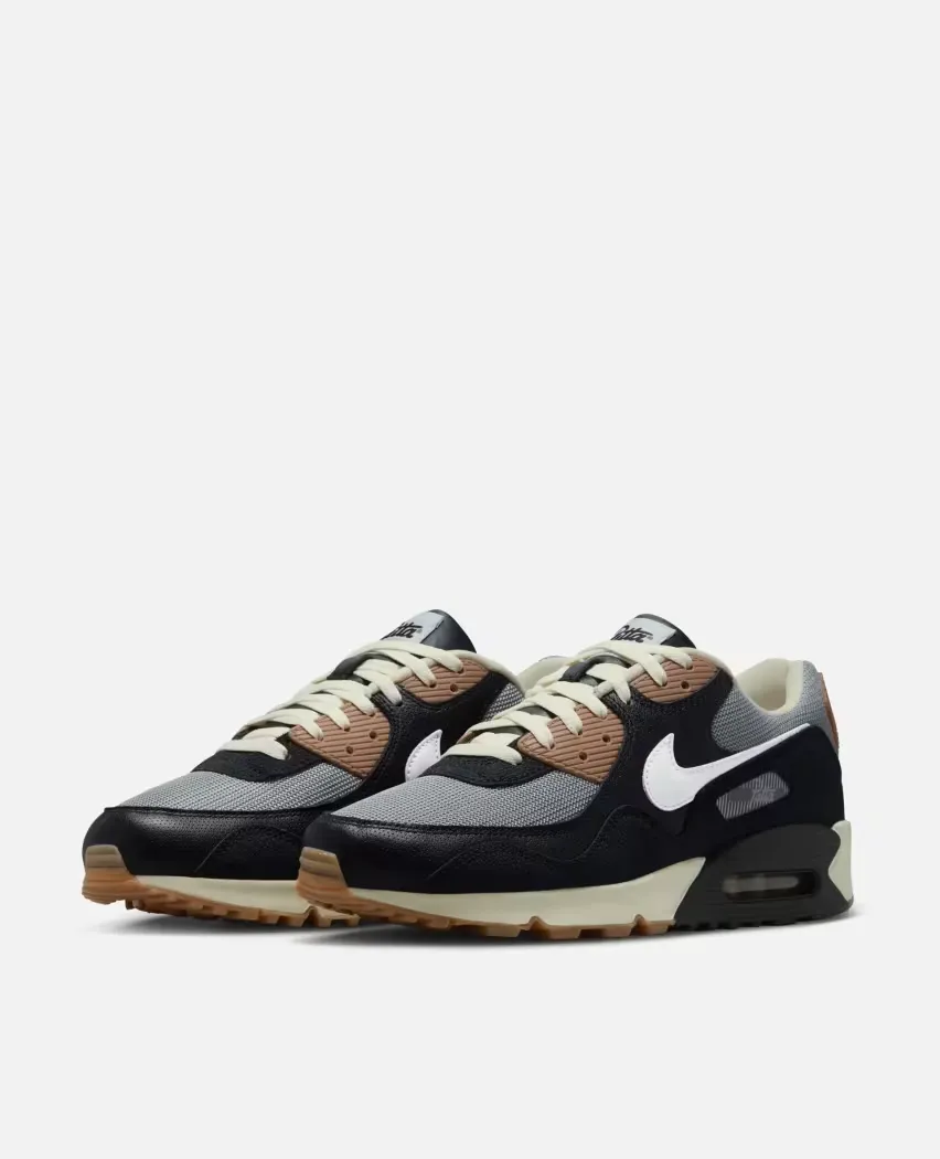 Patta и Nike анонсируют две новые модели Air Max 90 Waves в цветах «Coconut Milk» и «Black Particle Grey»