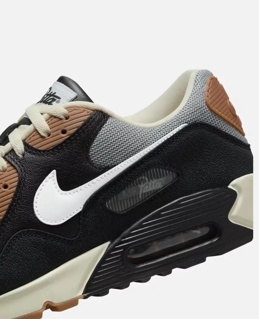 Patta и Nike анонсируют две новые модели Air Max 90 Waves в цветах «Coconut Milk» и «Black Particle Grey»