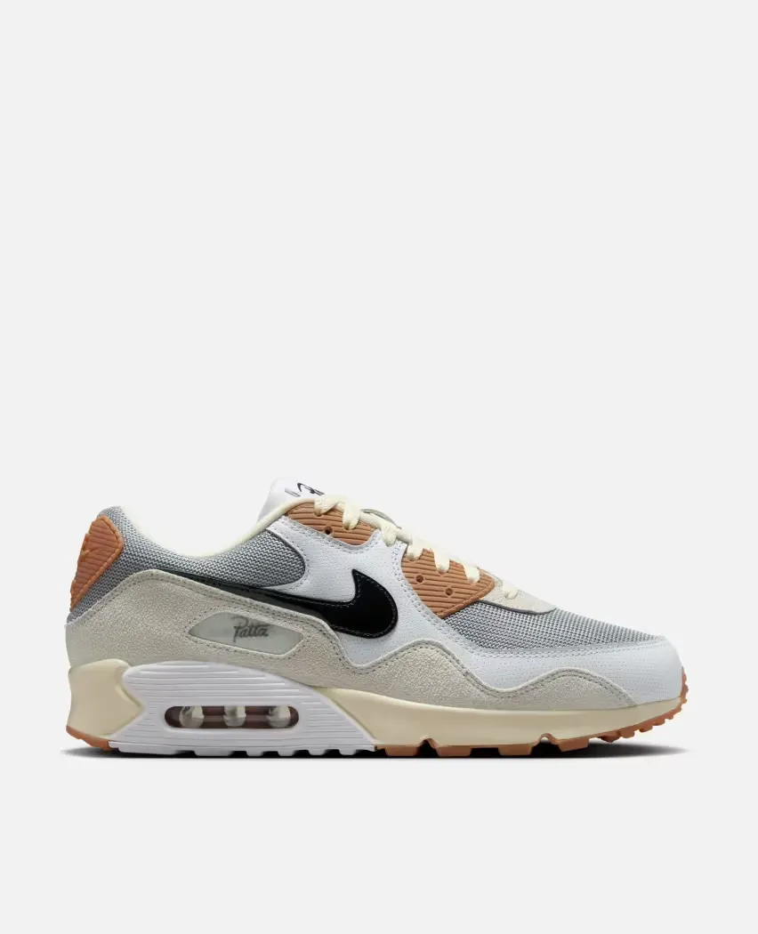 Patta и Nike анонсируют две новые модели Air Max 90 Waves в цветах «Coconut Milk» и «Black Particle Grey»