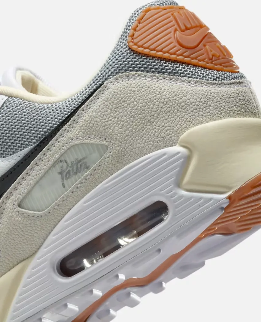 Patta и Nike анонсируют две новые модели Air Max 90 Waves в цветах «Coconut Milk» и «Black Particle Grey»