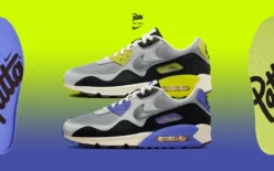 Patta x Nike Air Max 90 Waves «Sapphire» и «Cyber»