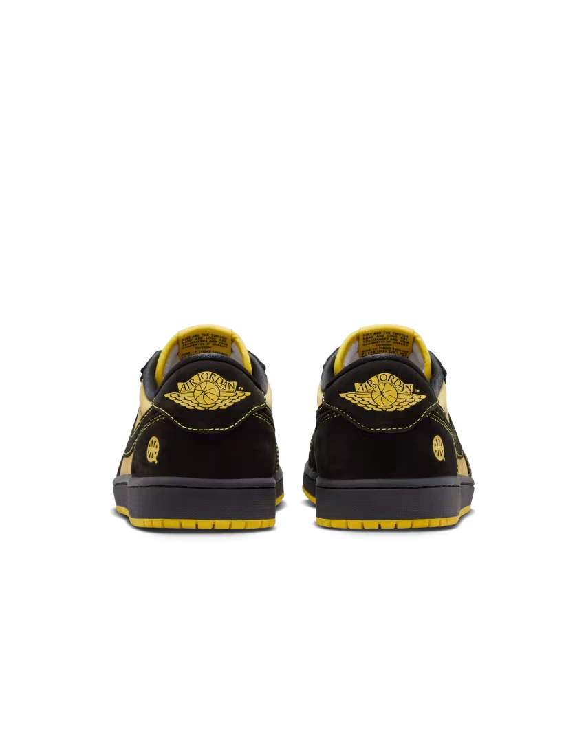 13 июня поступят в продажу новые Quai 54 x Air Jordan 1 Low OG в цвете «Black Tour Yellow»