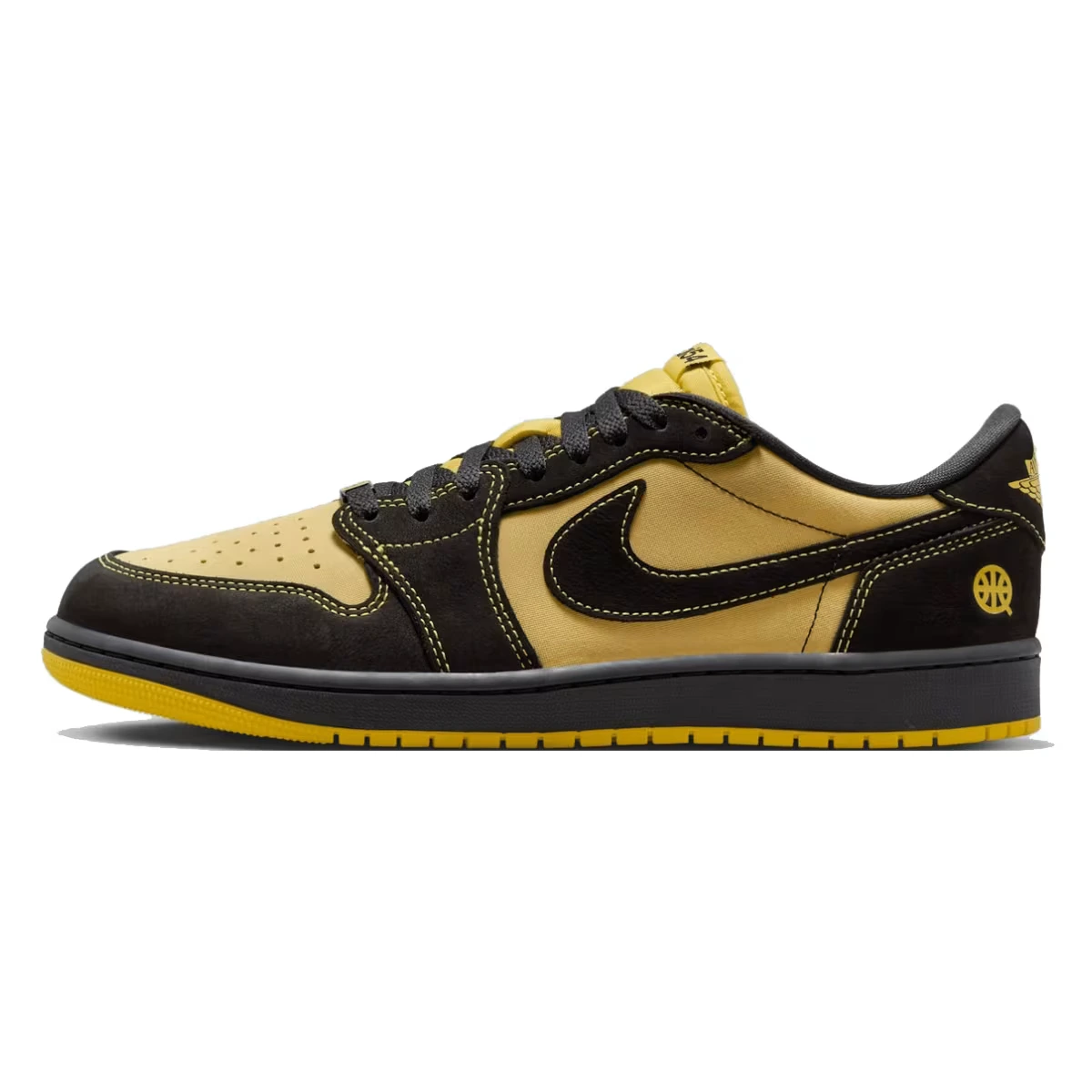 13 июня поступят в продажу новые Quai 54 x Air Jordan 1 Low OG в цвете «Black Tour Yellow»