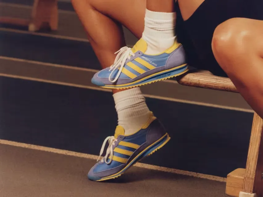 Три расцветки кроссовок SL72 от Sporty & Rich и Adidas