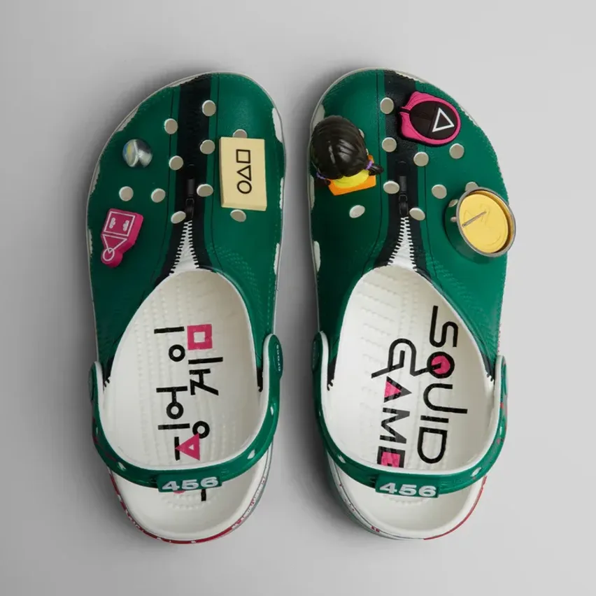 Сабо Squid Game x Crocs Classic Clog "Multi"