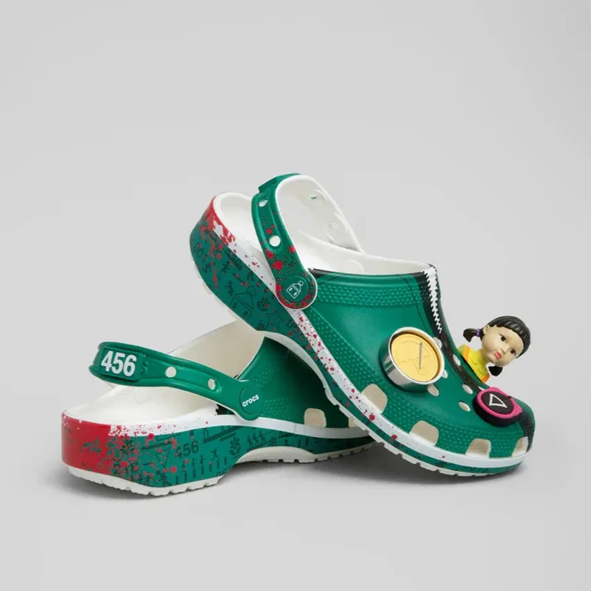 Сабо Squid Game x Crocs Classic Clog "Multi"